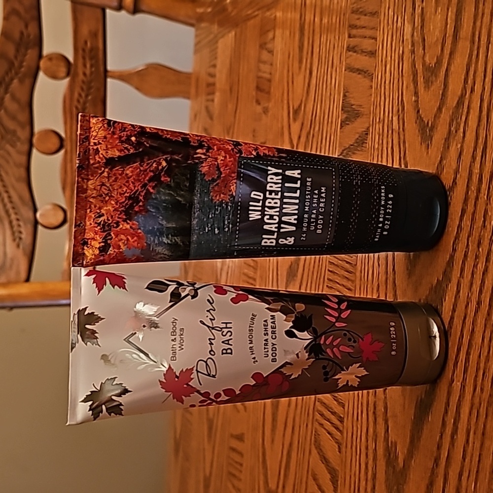 Retired Bath and Body Works body cream